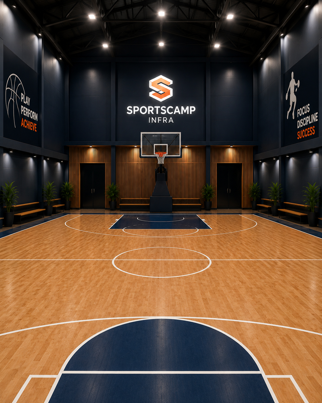 Basketball Court Construction